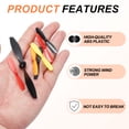thumbnail image 3 of Uxcell 5 Set 55mm/2 Inch Propeller RC Propellers 2-Vane Blades Props for Lightweight Drones Motor Special Prop Accessories, Black, 3 of 7