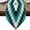Teal, variant on Table Runners 36 Inches Long, Green Aztec Cotton Linen Kitchen Dining Coffee Table Runner for Party Home Decor, Black White Southwest Retro Geometric Tabletop Dresser Scarves Runner 13x36 Inch