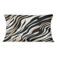 thumbnail image 2 of Designart "Elegant Zebra Stripes" Abstract Printed Throw Pillow, 2 of 5