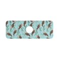 thumbnail image 7 of Yayeee Faucet Mat for Kitchen Sink 14.7" Diatomite Long Splash Guard Pad, Swimming Otters Pattern, 7 of 7