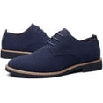 thumbnail image 7 of Men's Suede Dress Shoes Casual Lace Up Oxfords Shoes, 7 of 7