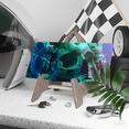 thumbnail image 3 of 1 Pcs 2D Flat License Plate Covers & Frames, Skull with Roses For Decorative Front, Waterproof For Decoration Aluminum License Plate Covers & Frames Cover For Men Women, 12" X 6", 3 of 6