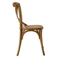 thumbnail image 4 of Modway Gear Dining Side Chair in Walnut, 4 of 10