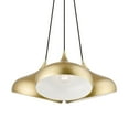 thumbnail image 4 of 41053-33 Livex Lighting Amador - 3 Light Cluster Pendant In Transitional Style-15 Inches Tall and 25 Inches Wide-Soft Gold/Polished Brass Finish, 4 of 9