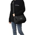 thumbnail image 2 of BadPiggies Women Nylon Crossbody Bag Waterproof Shoulder Handbag Lightweight Casual Messenger Purse Multi Zipper Pockets - Black, 2 of 9
