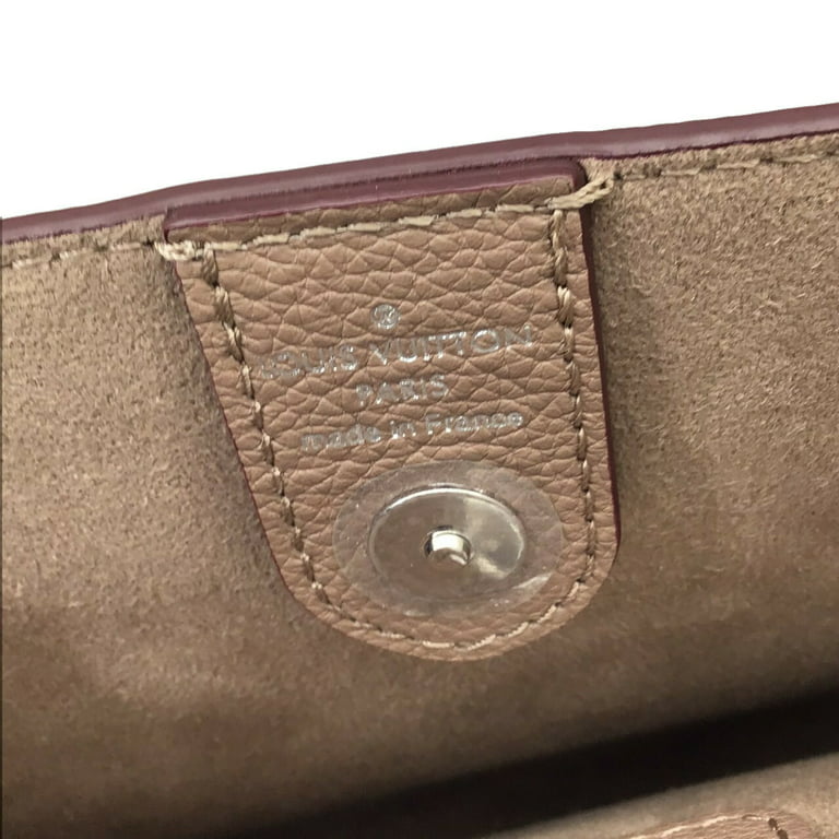 Authenticated used Louis Vuitton Louis Vuitton Lock Me Tote Taupe Glace 2way Shoulder Bag Handbag Ladies Gift M54791 Ar4147, Adult Unisex, Size: (