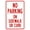 Warning Sign 4, variant on No Parking On Sidewalk Or Curb - 8"x12" Metal Security Tin Warning Sign, Sidewalk Curb Decor for Street Business Home Wall Outdoor