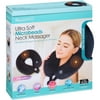 Health Touch Ultra Soft Microbeads Neck Massager, Navy Blue