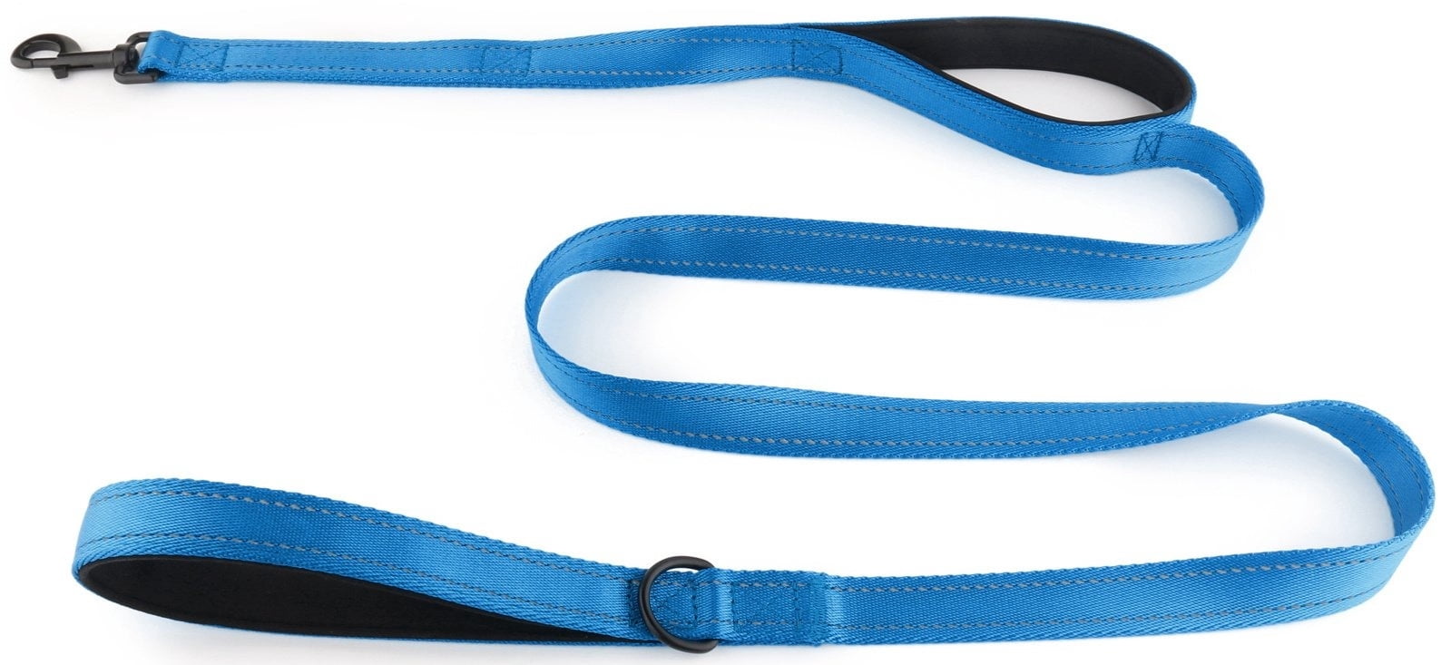 mirlewaiy Dog Leash 6ft Long,Traffic Padded Two Handle,Heavy Duty,Reflective Double Handles Lead for Control Safety Training,Leashes for Large Dogs or Medium Dogs,Dual Handles Leads(Green)