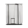 thumbnail image 2 of Carlson Pet Products 36" Extra Tall Walk-Through Pet Gate with Small Pet Door, includes 4-Inch Extension Kit, 4 Pack Pressure Mount Kit and 4 Pack Wall Mount Kit, Black, 2 of 11