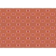 thumbnail image 1 of Ahgly Company Indoor Rectangle Patterned Tomato Red Area Rugs, 7' x 10', 1 of 6