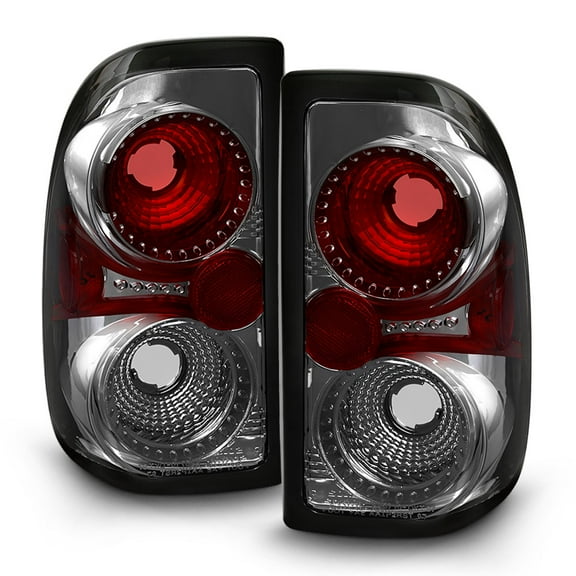 1997-2004 Dodge Dakota Pickup Altezza Smoked Tail Lights Lamps Left Right Pair