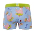 thumbnail image 2 of CRAZYBOXER Men's Underwear Spongebob Squarepants Distortion-free Soft Boxer Brief Lightweight, 2 of 4