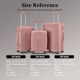 thumbnail image 4 of Joyway Ensemble de 5 Pcs de Bagages Valise Rigide Légère avec Cadenas TSA Roues Pivotantes, 4 of 6