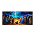 thumbnail image 1 of Garage Banner Christmas Blue Banner Personality, 1 of 3