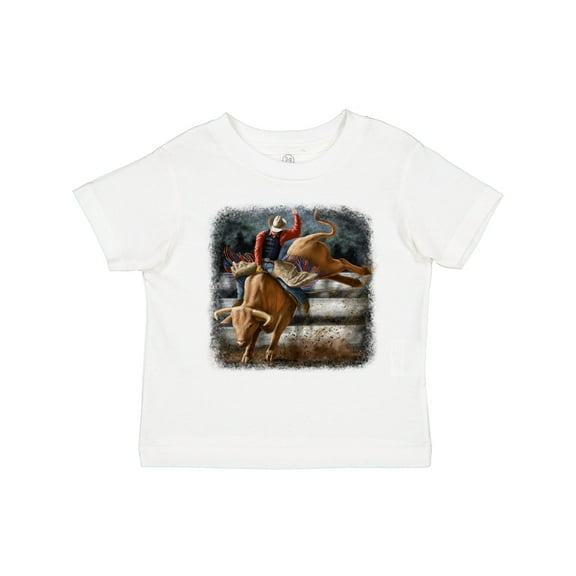 Inktastic Bull Riding Boys or Girls Toddler T-Shirt