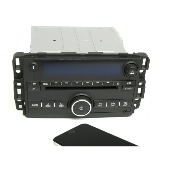 Restored 2007-08 Chevy Monte Carlo & Impala AMFM CD with Aux & Bluetooth Upgrade 25887147 (Refurbished)