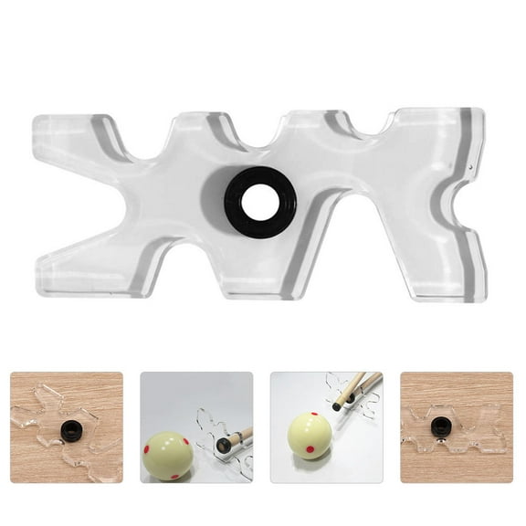 Acrylic Snooker Pool Cue Rack Billiards Cue Rack Bridge Pole Rack Rest