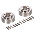 thumbnail image 2 of Contrapeso de rueda de acero inoxidable resistente de 2 piezas RC para Hsp Axial Scx10 19 pulgadas perfke contrapeso de coche rc, 2 of 9