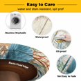 thumbnail image 3 of Elastic Fitted Round Tablecloth, Beige Beach Coastal Waterproof Stretch Table Cover for 36"-44" Tables, Summer Nautical Coral Shell Botanical Vintage Washable Outdoor Tablecloths for Patio, Picnic, 3 of 9