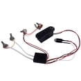 thumbnail image 3 of Yuarrent 1 Juego de ecualizador de 2 bandas, circuito de preamplificador EQ, línea de amplificación portátil, cinco potenciómetros Accesorios para instrumentos musicales, 3 of 6