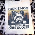 thumbnail image 2 of Yorkie Mom T-Shirt: Yorkshire Terrier Dog Lover Gift, 2 of 4