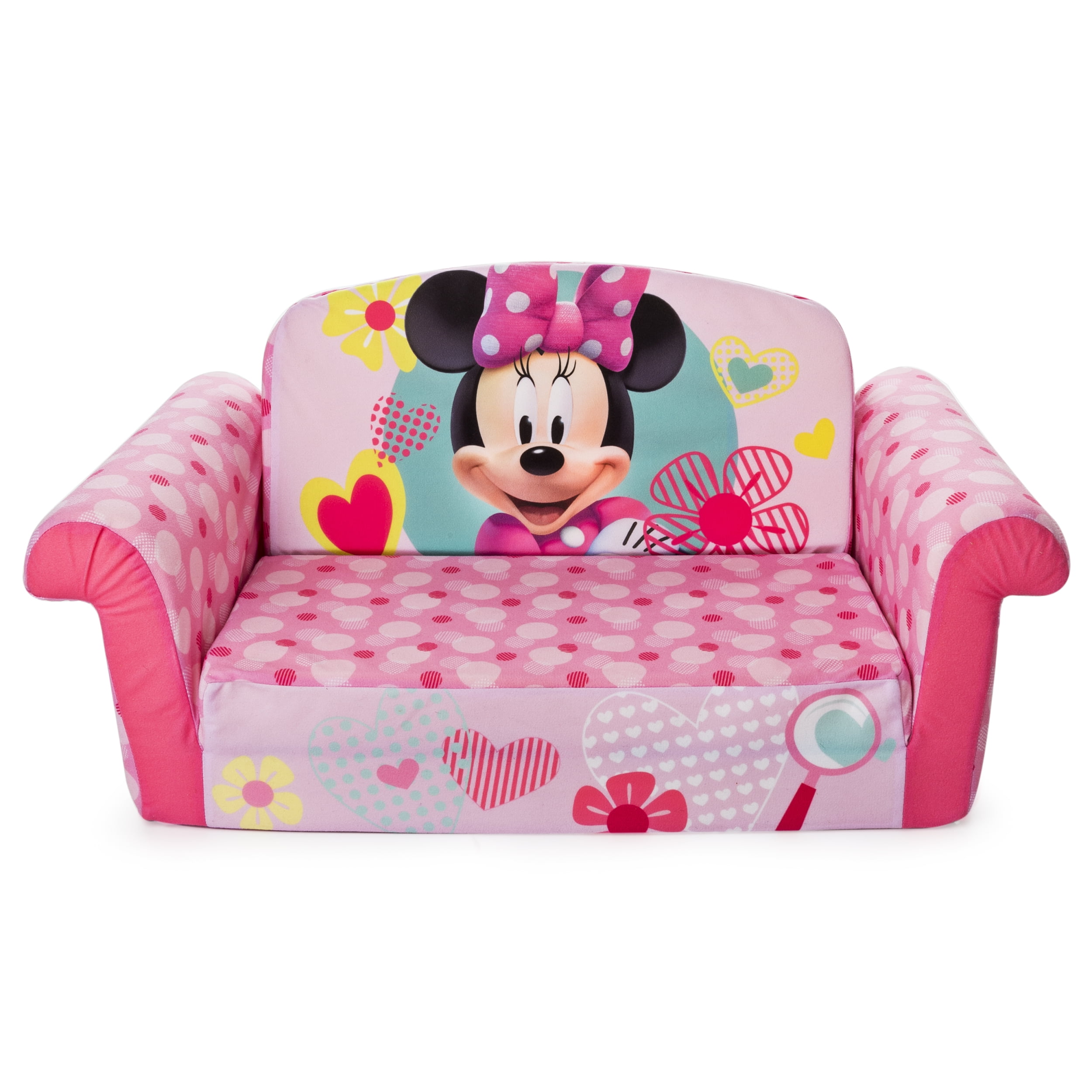 Minnie Mouse for sale online Marshmallow Furniture Children's 2 in 1 Flip Open Foam Sofa 