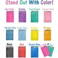 thumbnail image 6 of 10 x 16" Colored Poly Bubble Mailers Self Sealing Padded Shipping Envelopes #5, 6 of 13