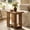 Dark Brown, variant on Fnova 2-Tier End Table with Storage Shelf, Modern Side Table, Accent Table Nightstand Beside Table, Easy Assembly, for Living Room, Bedroom, Entryway, Small Space