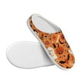 thumbnail image 3 of Lsque Halloween 2 Pattern Womens Comfort Cotton on Scuff With Memory Foam and Anti-skid Sole Slipper-46/47, 3 of 7