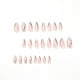 thumbnail image 2 of Paquete de 24 uñas para mujer, ovaladas, multicolores, con purpurina, para verano, herramientas para uñas, pegatinas para uñas de cobertura total, 2 of 5