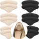 thumbnail image 1 of Almohadillas para talón Comfowner, 6 pares, negras y beige, confort, 1 of 7