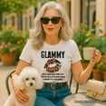 thumbnail image 5 of Glammy Leopard Lips T-Shirt, Coquette White Tee for Stylish and Glamorous Grandmas, 5 of 6