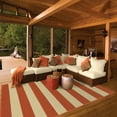 Avalon Home Roanoke Nautical Stripe Indoor/Outdoor Area Rug