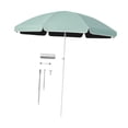 thumbnail image 2 of Sombrilla de patio premium con varillas resistentes, sombrilla para parques y césped al aire libre, 2 of 8