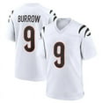 thumbnail image 4 of NFL_Jersey Football Jerseys Cincinnati''Bengals''custom 9 Joe Burrow 1 Ja'Marr Chase 28 Joe Mixon 22 Chidobe Awuzie 2 Evan McPherson 85 Tee Higgins 94 Sam Hubbard 29 Taylor-Britt, 4 of 7
