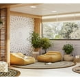 thumbnail image 6 of Feeling Natural 5'4" Round area rug in color Stone, 6 of 6