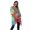 Red Cheetah, variant on Women's Maternity Short Caftan with Tie-up Neckline