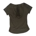 thumbnail image 2 of Playera Danskin Now Talla G Capucha y Manga Corta Verde, 2 of 4