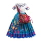 thumbnail image 4 of Disney-vestido de princesa Elsa y Anna para niña, ropa de fiesta de cumpleaños, Carnaval, Cosplay de Frozen, Encanto, Rapunzel, Jasmine, disfraz de sirena, 4 of 4