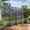 Black, variant on MAYEERTY 72x35x16 Inch Black 2-Grid Woven Rectangular Galvanized Steel Privacy Screen, 3 Piece Set for Outdoor Garden