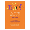 Personalized Halloween Invitation - Scared Monster - 5 x 7 Flat