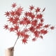 thumbnail image 4 of Rama de Hoja de Arce Artificial Decorativa Wpd240814007 | Hojas de Imitación de Otoño, Verde, Rojo y Naranja | Ecológica, Duradera E Impermeable | Decoración para Interiores y Exteriores, Halloween,, 4 of 6