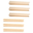 thumbnail image 2 of 6Pcs Wooden Domino Holders Reusable Domino Trays DIY Domino Racks Domino Support Stands, 2 of 4