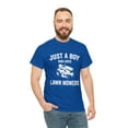 thumbnail image 5 of Just a Boy Who Loves Lawn Mowers Shirt, Funny Lawn Mowing Gift Tee -ID: 581, 5 of 7