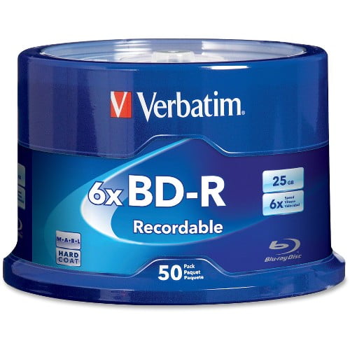 VERBATIM BD-R 25GB 16X WITH BR Verbatim 98397VERBATIM