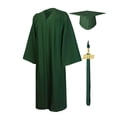 thumbnail image 1 of Hioecau Unisex Matte Graduation Cap And Gown Set with 2026 Year Tassel Charm for Middle School High School College Graduates, 1 of 8