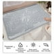 thumbnail image 4 of Alfombra de baño de espuma de memoria gris 40x60cm, alfombra absorbente antideslizante para ducha, 4 of 6