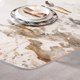 thumbnail image 5 of High Rustic Holder Luxury Dining Table Italy Modern White Desk Balcony Coffee Table Conference Marble Tavolo Pranzo Furniture My Lux Decor Round, 5 of 7