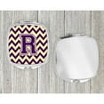 thumbnail image 4 of Letter R Chevron Purple and Gold Compact Mirror CJ1058-RSCM, 4 of 4